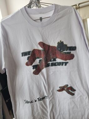 Travis Scott X Strick Crash Tee Medium - Cactus Jack